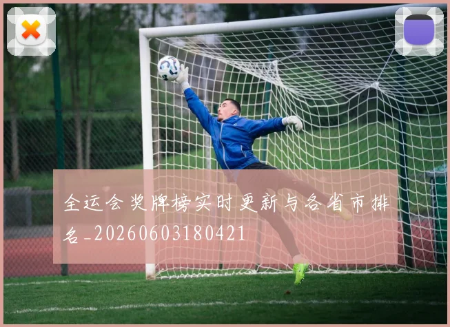 全运会奖牌榜实时更新与各省市排名_20260603180421