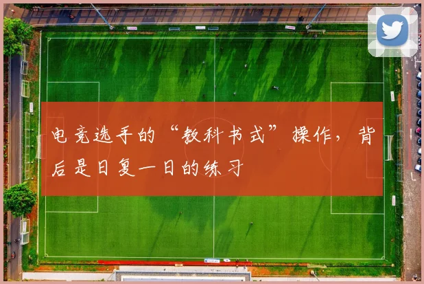 电竞选手的“教科书式”操作，背后是日复一日的练习